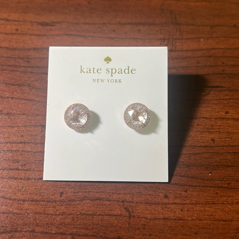 Kate Spade Rose Gold Earrings